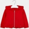 Bluza z kapturem dziewczęca Mayoral 3468-35 Czerwony