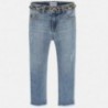 Spodnie jeans z paskiem dziewczęce Mayoral 3542-10 Jeans