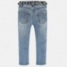 Spodnie jeans z paskiem dziewczęce Mayoral 3542-10 Jeans