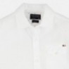 Koszula z długim rękawem chłopięca Mayoral 6157-40 Biały
