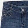 Spodnie jeans dla dziewczyny Mayoral 6530-86 Ciemny jeans