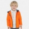 Bluza z kapturem dla chłopca Mayoral 3448-43 Pomarańczowy