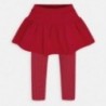 Leginsy ze spódniczką dla dziewczynki Mayoral 3717-35 Czerwony