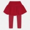Leginsy ze spódniczką dla dziewczynki Mayoral 3717-35 Czerwony