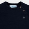Sweter bawełniany dla chłopca Mayoral 309-89 Granatowy