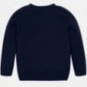 Sweter z lamówką chłopięcy Mayoral 311-22 Granatowy