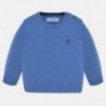 Sweter z lamówką chłopięcy Mayoral 351-29 Niebieski