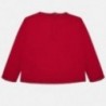 Sweter z haftem dla dziewczynki Mayoral 2312-67 Czerwony