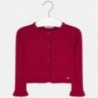 Sweter dzianinowy dla dziewczynki Mayoral 4305-59 Czerwony
