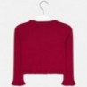 Sweter dzianinowy dla dziewczynki Mayoral 4305-59 Czerwony
