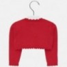 Sweterek bolerko dla dziewczynki Mayoral 308-12 Czerwony