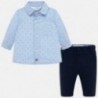 Komplet koszula i spodnie chłopięcy Mayoral 2522-6 Granatowy
