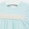 Sukienka tiulowa z haftem dla dziewczynki Mayoral 2820-88 Niebieski