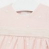 Sukienka tiulowa z haftem dla dziewczynki Mayoral 2820-89 Różowy