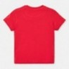Koszulka bawełniana dla chłopców Mayoral 1046-25 czerwony