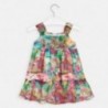 Sukienka z falbanką dla dziewczynki Mayoral 3955-7 kolorowy