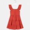 Sukienka bawełniana dla dziewczyn Mayoral 6973-32 czerwony