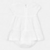 Sukienka plumeti dla dziewczynki Mayoral 1884-70 Biały