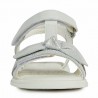 Sandały dziewczęce Geox J0235G-007BC-C1000 Srebrny