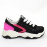 Sneakersy dziewczęce IMAC 5306001-7000-6 czarne