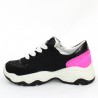 Sneakersy dziewczęce IMAC 5306001-7000-6 czarne