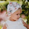 NATASZA turban czapka dziewczeca Jamiks JWC133 kolor różowy