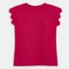 Koszulka dziewczęca Mayoral 3015-54 czerwona
