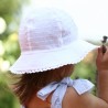 Pupill AFRODYTA kapelusz dziewczęcy kolor biel