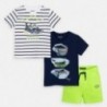 Komplet 2 koszulki i szorty dla chłopca Mayoral 3624-11 Zielony