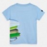 Koszulka z krótkim rękawem chłopięca Mayoral 3067-54 Niebieski