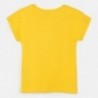 Koszulka sportowa dla dziewczynkI Mayoral 6015-78 Żółty