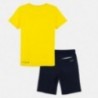 Komplet szorty i bluzka chłopięcy Mayoral 6613-30 żółty