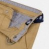 Spodnie klasyczne z paskiem chłopięce Mayoral 3531-46 Beżowy