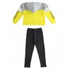 Dres sportowy do joggingu dziewczęcy iDO J572-8180 kolor żółty/czarny