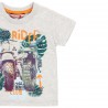 Dzianinowa koszulka dla chłopca Boboli 319014-8072 kolor SZARY