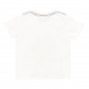 Dzianinowa koszulka dla chłopca Boboli 329048-1100 kolor biały