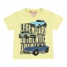 Dzianinowa koszulka dla chłopca Boboli 329060-4505 kolor zielony
