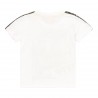 Dzianinowa koszulka dla chłopca Boboli 329071-1100 kolor biały