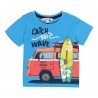 Dzianinowa koszulka dla chłopca Boboli 339050-2463 kolor niebieski