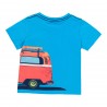 Dzianinowa koszulka dla chłopca Boboli 339050-2463 kolor niebieski