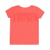 Dzianinowa koszulka dla dziewczynki Boboli 469032-3666 kolor malina