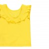 Dzianinowa koszulka dla dziewczynki Boboli 499035-1138 kolor cytrynowy