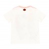 Dzianinowa koszulka dla chłopca Boboli 519072-1111 kolor biały