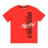 Koszulka dla chłopca Boboli 599069-3654 kolor czerwony