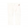 Satynowe spodnie dla chłopca Boboli 719029-1100 kolor biały