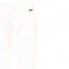 Satynowe spodnie dla chłopca Boboli 719029-1100 kolor biały