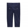 Satynowe spodnie dla chłopca Boboli 719029-2440 kolor granat