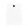 Dzianinowa koszulka dla chłopca Boboli 839088-1100 kolor biały