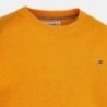 Sweter z lamówką chłopięcy Mayoral 311-78 Żółty