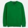 Sweter bawełniany chłopięcy Mayoral 356-78 Zielony